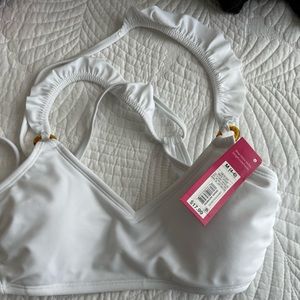 NBW white bikini top from Target